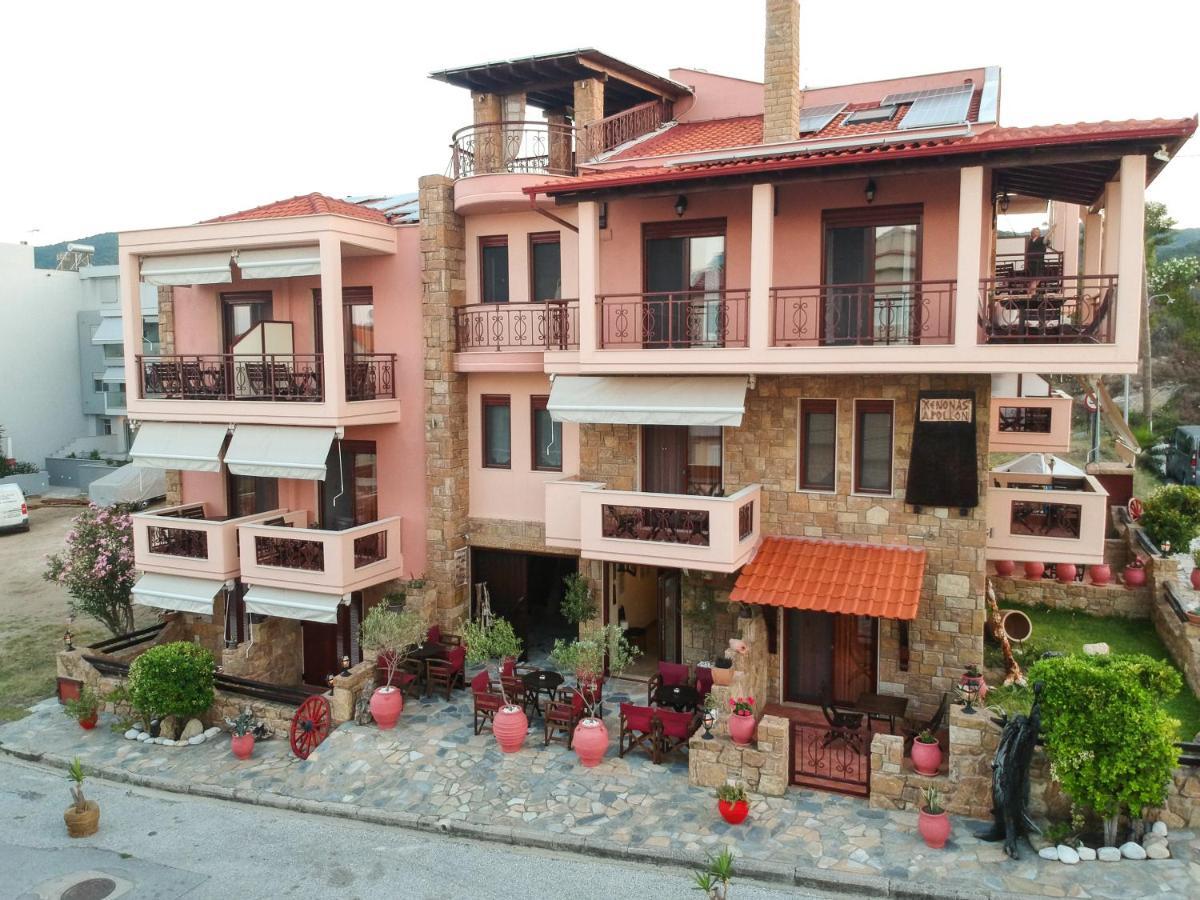 Xenonas Apollon Aparthotel Sarti Luaran gambar